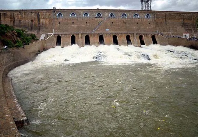 salem district mettur dam water level 